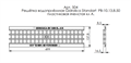 504 Решетка водоприемная Gidrolica Standart РВ -10.13,6.50 - ячеистая пластиковая, кл. А15 08151