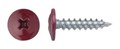 Саморезы с прессшайбой острые 4,2х19 RAL3005 красное вино 01706