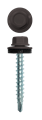 Саморезы кровельные 4,8х35 RAL8019 07885