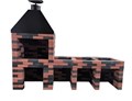 Кирпич (LEGO) печной Коричневый Берлин 13369
