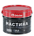 Docke Мастика для гибкой черепицы 10,8 кг (10 л) 03633