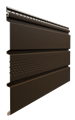 Döcke PREMIUM Софит c центральной перфорацией Шоколад 0,30*3,00м (уп. 16шт) 00490