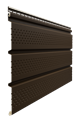 Döcke PREMIUM Софит перфорированный Шоколад 0,30*3,00м 00649