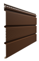Döcke PREMIUM Софит с центр.перфорацией Каштан 0,30*3,00м 13234