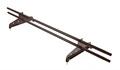 BORGE Снегозадержатель NewLine 2 опоры D-25мм RAL8017 1,5м 13862