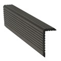 Уголок из ДПК декоративный Altay Decking Графит 4000х70х35мм 08375