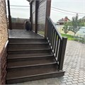 Крышка нижняя из ДПК Faynag Wood Венге 130х130 мм 08694